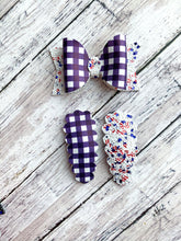 Cargar imagen en el visor de la galería, Patriotic Bows & Snaps