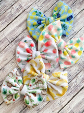 Load image into Gallery viewer, Fruits & Sloths Bows