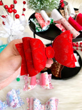 Load image into Gallery viewer, Velvet Leopard Dainty Bows