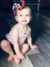 Cargar imagen en el visor de la galería, Cow Paisley Double Stacked Bow and singles