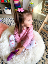 Load image into Gallery viewer, Pink and Red waffle dolmans