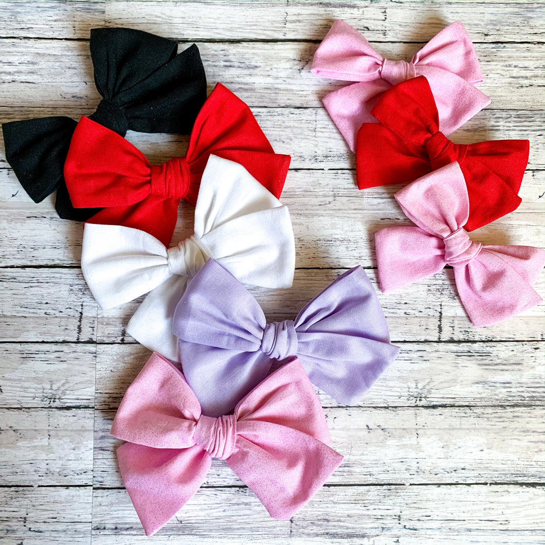 Valentine Release Hand Tied Bows