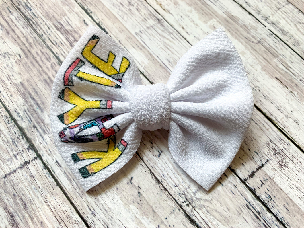 Custom Name Bow (click for more options)