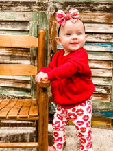 Load image into Gallery viewer, Pink and Red waffle dolmans
