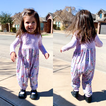 Load image into Gallery viewer, Floral Dot Bubble Romper
